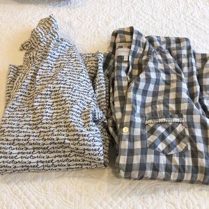 Set of two Victoria Secret sleepshirts